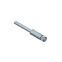 Amphenol LTW M12S-04BFFM-SL8S03 Sensor Cables / Actuator Cables M12 Circular Metric Connector, S Code, Metal, 12A, 04 pins, Female Connector, Female Contact, Straight, Screw Thread, Overmolded, Length 3000mm, IP68 / IP69K