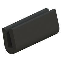 Essentra Components RG-3 Grommets Grommet.Rubber.Roll.Blk..093 in Hold.1 EA=100 Ft