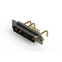 EDAC 629-13W3650-1N2 Mixed Contact D-Sub Connectors Right-angle Power Combo D-Sub Connector