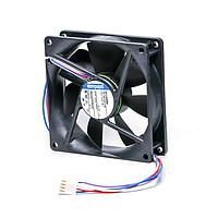 ebm-papst 3412N/2GHHP-479 Axial Fan DC Tubeaxial Fan, 3-Pin, Speed Signal/Open Collector Output