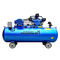 PEGASUS TM-W-0.36/8-230L Belt Driven Air Compressor (380V, 8 Kg/cm, 230L)