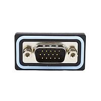 NorComp HDF-V15-113L051 High Density D-Sub Connectors 15 pin vert solder M FL 4-40 thrd brdlck
