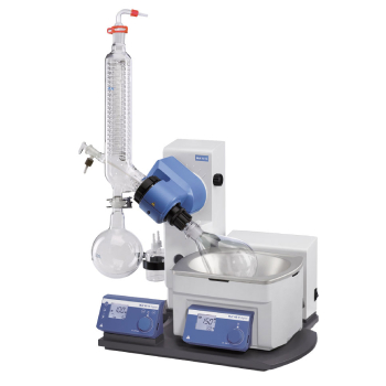 Laboratory rotary evaporator used for solvent evaporation and concentration processes