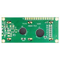 Soldered 100813 Graphic LCD Displays lcd, display, 16x2, blue, black