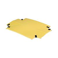Panduit FRFWCCV24W12YL Wire Ducting & Raceways Snap-On Cover, 4-Way Cross, 24" x 4" w/1