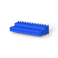 AMP Connectors - TE Connectivity 4-640622-2 Receptacle Housing 12P ASSY F/T BLU