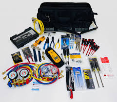 HVAC service tools for tube cutting, flaring, bending, and refrigeration installation work