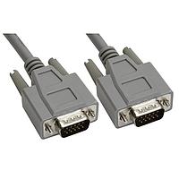 Amphenol Cables on Demand CS-DSDHD15MM0-025 Copper Shielded Cable DELUXE HD15M/M MOLDED 25'