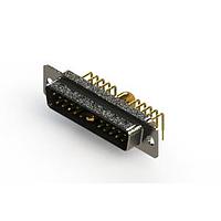 EDAC 629-21W1240-4N1 Mixed Contact D-Sub Connectors Right-angle Power Combo D-Sub Connector
