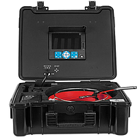 TvbTech 3199F-7-C14/20M Sewer Drain Pipe Inspection Camera System (Cable 20m, Φ14mm: 648x488 Pixel; 7")