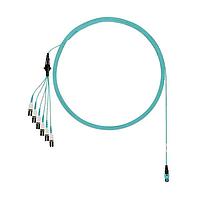 Panduit FXTRP8NUFSNF058 Fiber Optic Cable Assemblies OM3 12-fiber round harness cable, plenum