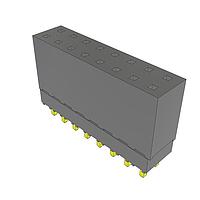 Samtec ESQ-108-12-G-D Sockets Elevated Socket Strip, 0.100" Pitch