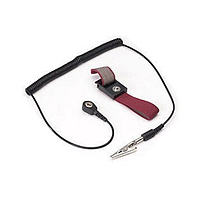 Statico S1011 Cleanroom Metal Wrist Grounding Strap (Wrist strap with 12’ coil cord (S, M, L, XL))