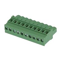 Molex 39533-7010 Plugs 5.08MM EURO PLUG VER G VERT RWE GRN 10CK