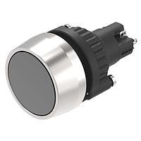 EAO K14-271.122120 Pushbutton Switches Pushbutton-Set raised lens alu black flat main ST 1NC+1NO