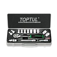 TOPTUL GCAD1501 1/2" DR. Socket Set (18 pcs)