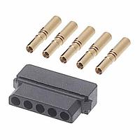 Harwin M80-8450545 Wire Housings 5 SIL F/CRMP CONN S/B HI-TEMP