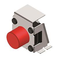 Diptronics TA3-2R2AK-V-T/R Tactile Switches Right Angle (SMT ) 6.3*6.18