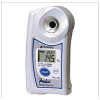 ATAGO PAL-33S Ethyl alcohol Meter (Ethyl alcohol 0.0 to 53.0%, Temp. 5.0 to 30.0゚C)