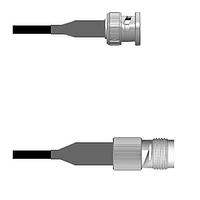 Amphenol Custom Cable Q-0L04J0008024i RF Cable Assemblies BNC-SP/TNC-SJ RG58 24I