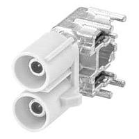 Rosenberger 59S2MU-40MT5-F PCB Connectors PlugPCBoardSolderPns Right Angle F Brown