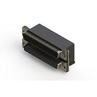 EDAC 663-037-664-006 Dual Port D-Sub Connectors Right-angle Dual Port D-Sub Connector
