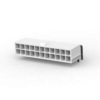 AMP Connectors - TE Connectivity 2-1586041-2 Shrouded RA HDR W/O PEGS 22P