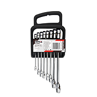 Yato YT-02068 Combination ratchet wrench set 8pcs 8-19mm