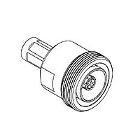 Radiall R191632016 RF Adapters - Between Series NEX10 M to 7/16 F Adapter HEP2R