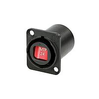 NEUTRIK NO24FDW-A Fiber Optic Chassis Connector opticalCON MTP24 BLK Fiber Chassis IP65