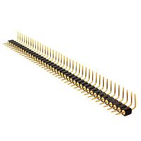 Chip Quik MPH-ETD-LONG Headers 0.1" 40 pin Machine Pin Right Angle Male Header - Long Pins
