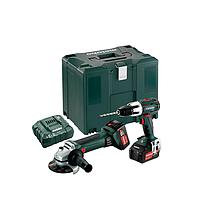 METABO COMBO SET 2.4.2 18 V Cordless machines in a set (SBLT+W18)