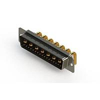 EDAC 629-24W7640-2T1 Mixed Contact D-Sub Connectors Right-angle Power Combo D-Sub Connector