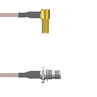 Amphenol Custom Cable Q-2S04O000H012i RF Cable Assemblies SMA-RJB/TNC-SJB G142 12I