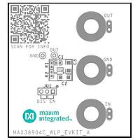Maxim Integrated MAX38904CEVK#WLP LDO Voltage Regulator 2A Low Noise LDO Linear Regulator