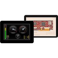 4D Systems gen4-uLCD-50D-CLB-AR Non-Touch 5.0" gen4 LCD pack for Arduino with gen4-uLCD-50D-CLB, Arduino Adaptor Shield + Cable