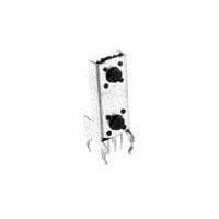 Alcoswitch - TE Connectivity FSM2RA2J Tactile Switches Vertical 2-story 2 Switches