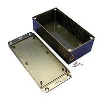 Hammond Manufacturing 1591DFLBK Flanged Enclosure FR ABS w/Flanged Lid 5.9x3.2x1.8" Black
