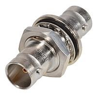 HUBER+SUHNER 34_BNC-50-0-6/100_NE RF Adapters - In Series BNC jack(f) to BNC jack(f) bulkhead