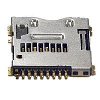 Yamaichi Electronics PJS008-2003-0 Card Connectors MicroSD Crd Conn SMT Revrs Mnt Push-Push