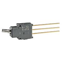 NKK Switches B12KW Process Sealed Subminiature Antistatic Toggles ON-ON .197 PDL STEM EXTENDED PC .4VA