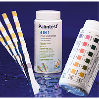 Palintest PT637 Pool Test Strips 6in1 (50 pcs)