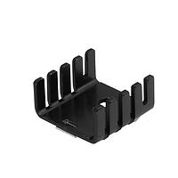 Same Sky (formerly CUI Devices) HSS28-B20-P39 Component heat sink, stamping, TO-218/TO-220, 19 x 19 x 9.5 mm, solder pin