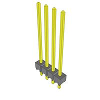 Samtec HTSW-104-18-G-S Pin Header High Temperature PCB Header Strips