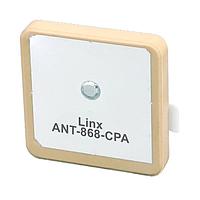 Linx Technologies - TE Connectivity ANT-868-CPA Passive Antenna Antenna CER Patch 25mm Sq 868MHz Adh