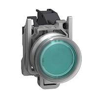 SCHNEIDER XB4BP381GEX Standard Switches Haz Loc -PB Green w/Boot w/Legend Insert