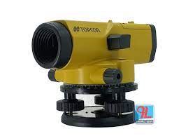 Survey leveling instrument used for elevation and alignment work on site