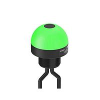 Banner Engineering K50PFF50SQ2PS Beacons K50 Pro Optical with PICK-IQ Series: RGB Fixed-Field Sensor; Voltage: 10-30 V dc; Housing: Polycarbonate; Environ. Rating: IP67 IP69K; Range: 50 mm; Colors: Multicolor; 240 mm (9.45 in) PVC Shielded Pigtail QDs