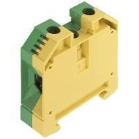 Weidmuller 1010500000 Feed Through Terminal Block FLAT HEAD,WM,GN/YL