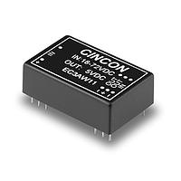 Cincon EC3AW17HM Isolated DC-DC Converter, 3 Watt, 4:1 Input Range, 18-72VDC Input, 3.3VDC Output, 1.5KVDC min. Isolation, Black Coated Copper with Non-Conductive Base, DIP-24, 1.25x0.80x.40"